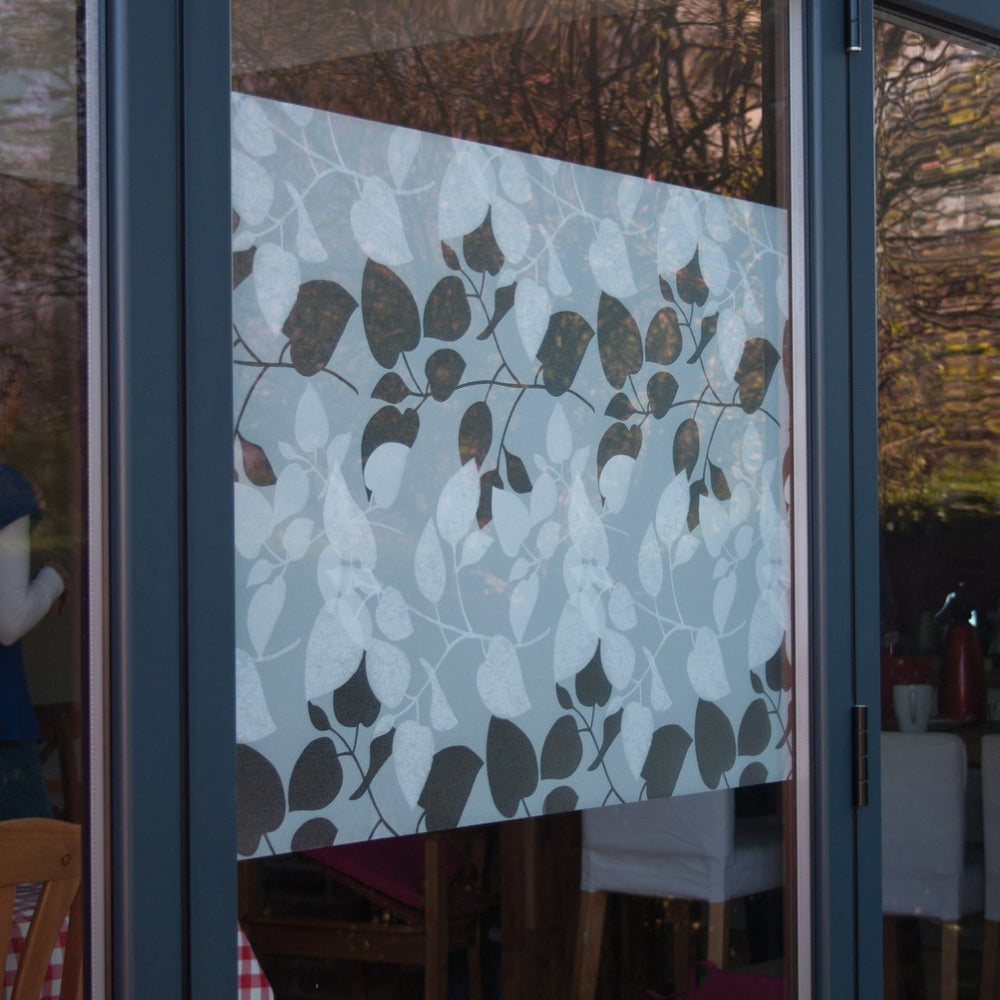 Amena static cling window film from outside