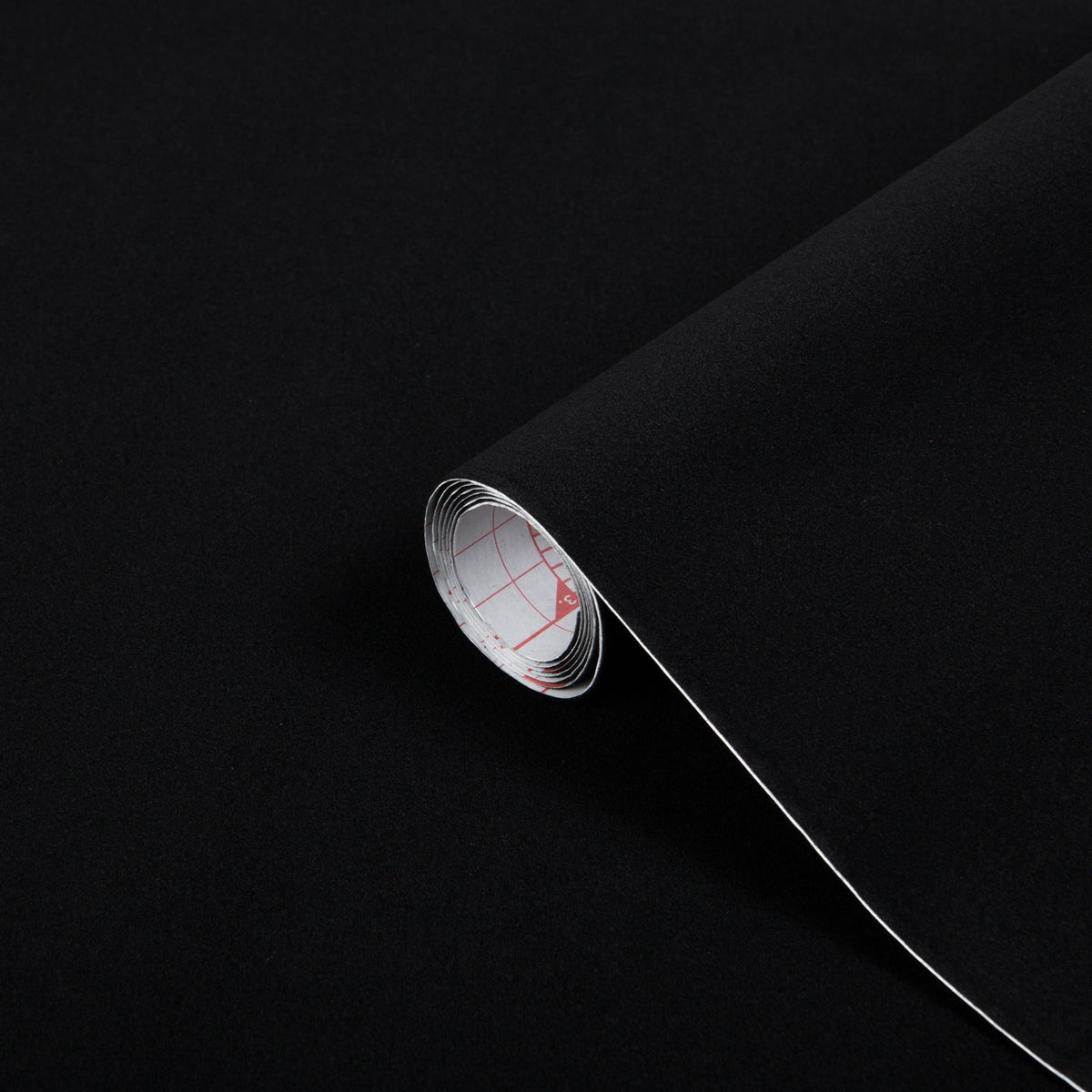 Close up of a velour adhesive vinyl roll