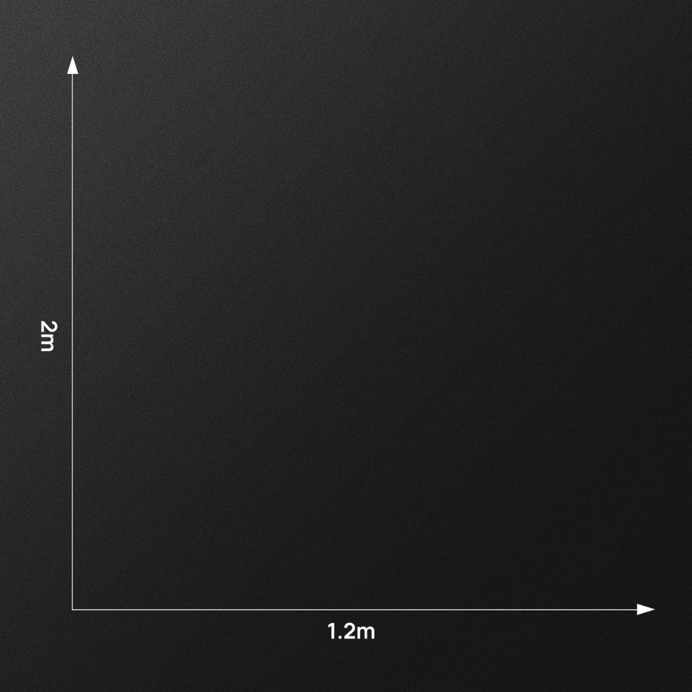 Blackout window film measurements