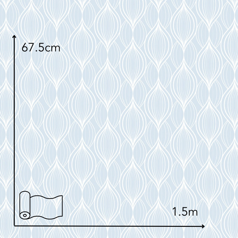 Charis | Static Cling Window Film - 67.5cm x 1.5m