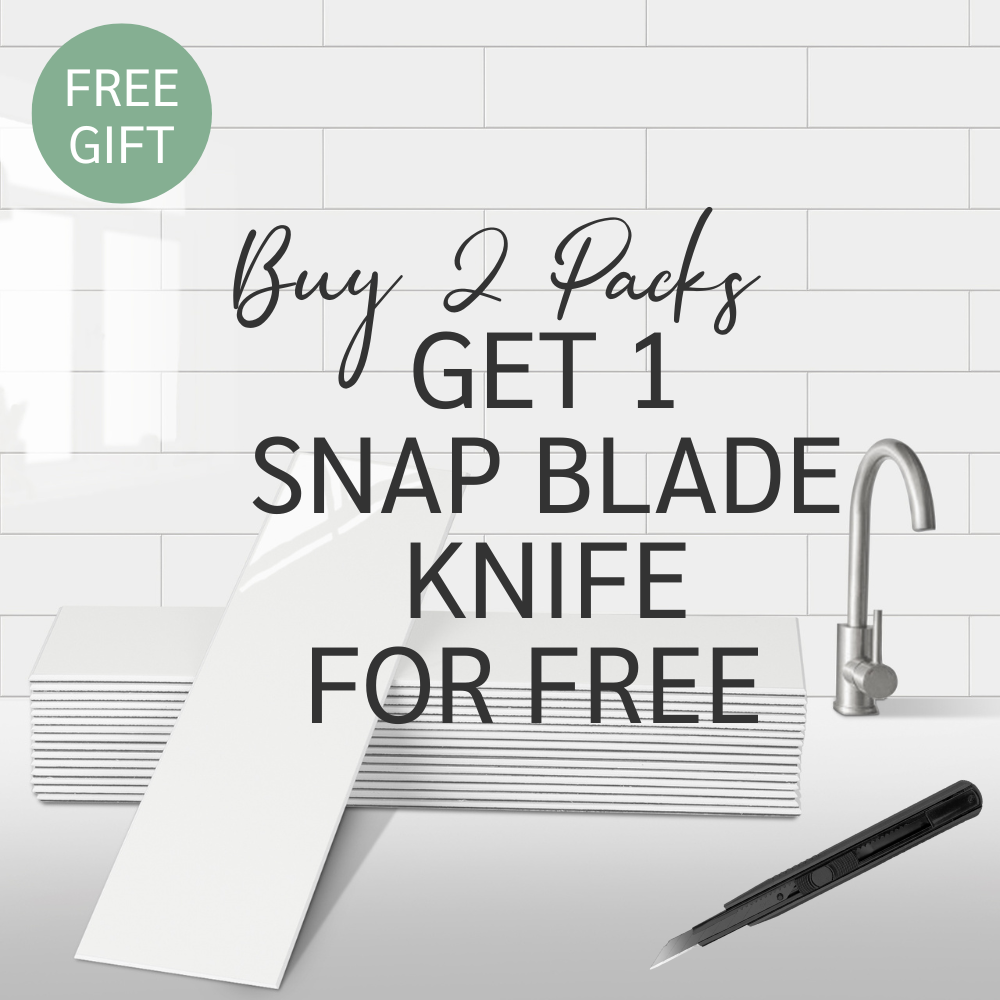 Buy 2 Packs of Premium Composite Tiles - Get 1 Craft Knife For FREE