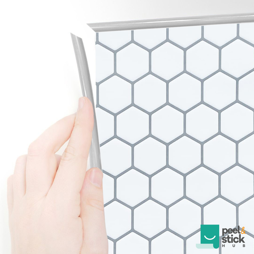 Grey edge trim from Peel and Stick Hub