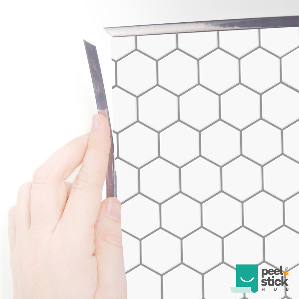 Silver edge trim from Peel and Stick Hub