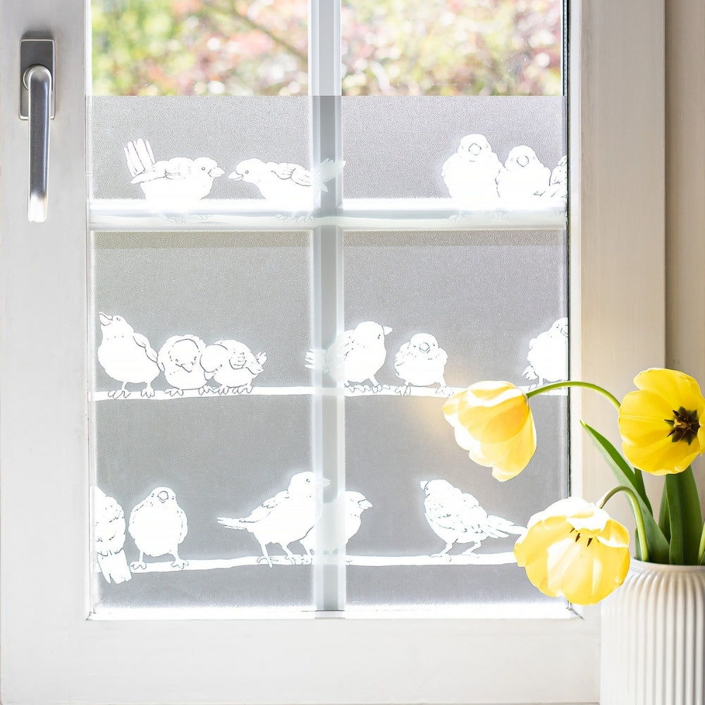 Filippa | Premium Static Cling Window Film - 45cm x 1.5m