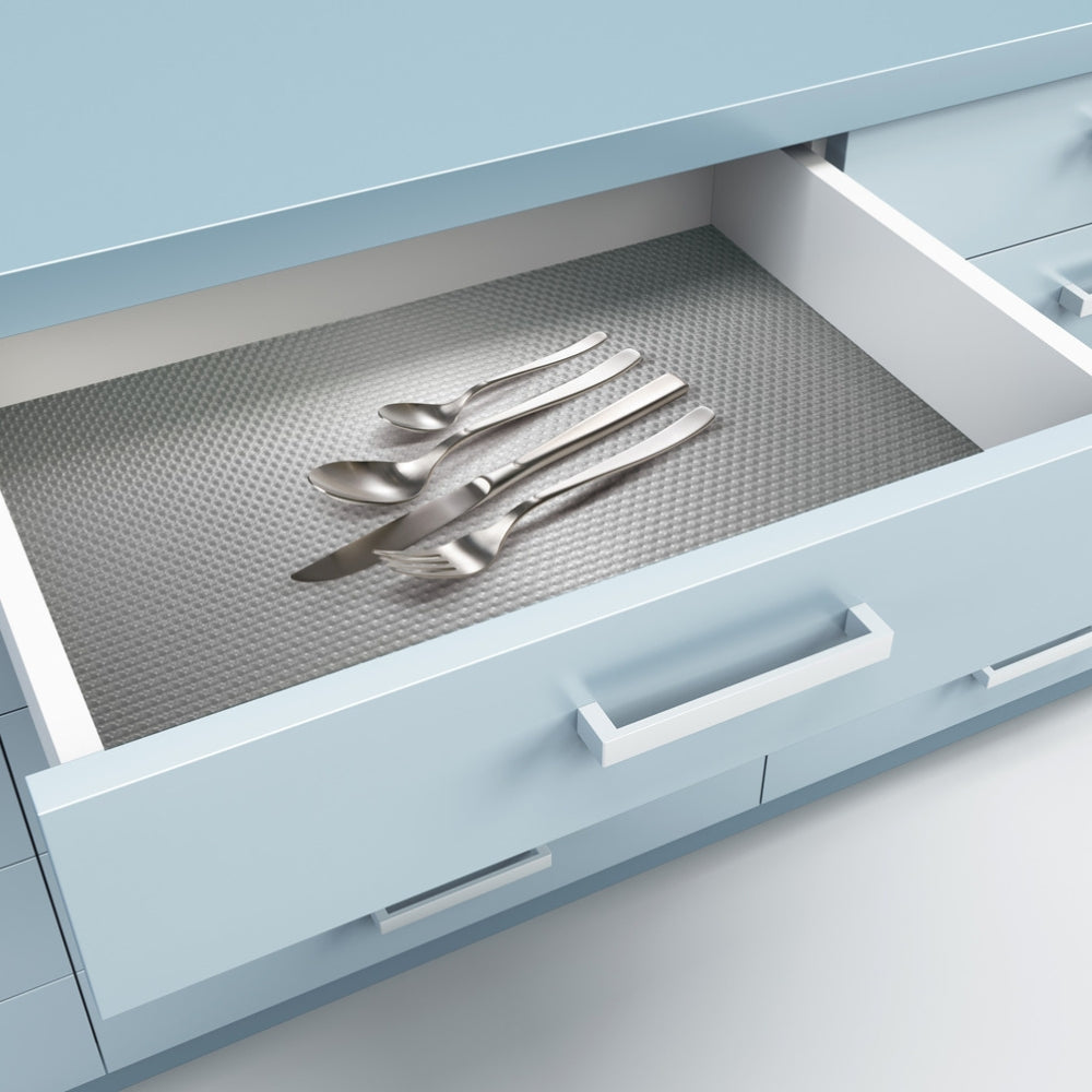 Quality Quirk - Packaging Missing | Food Safe Grip - Shelf Liner | Transparent - 50cm x 150cm
