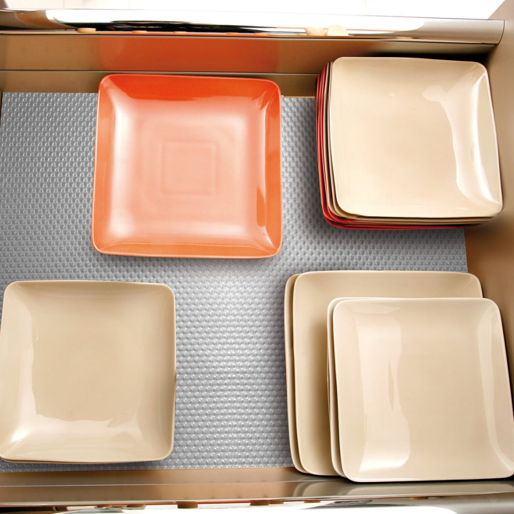 Quality Quirk - Packaging Missing | Food Safe Grip - Shelf Liner | Transparent - 50cm x 150cm
