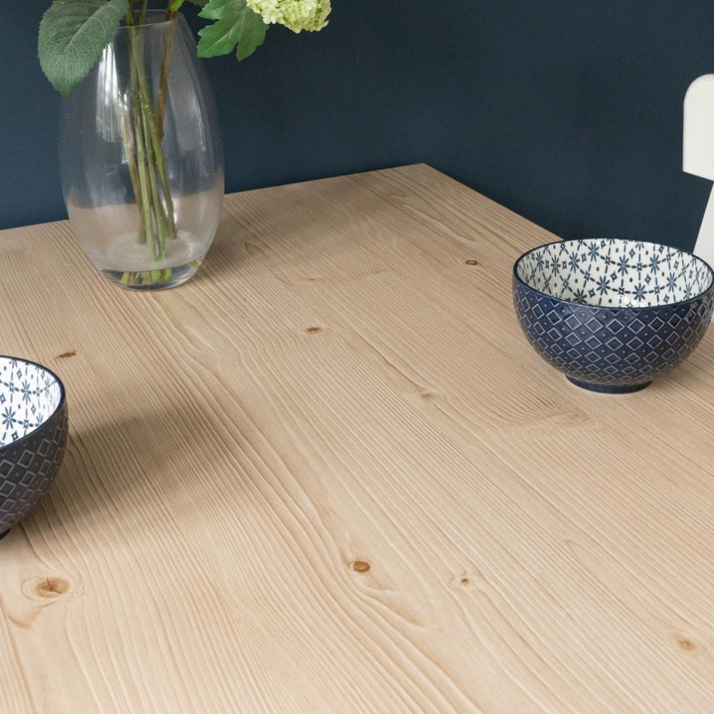 Jura pine adhesive vinyl table top