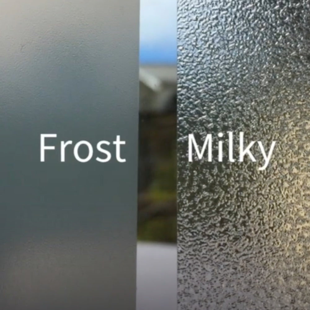 Sample Milky | Static Cling Window Film
