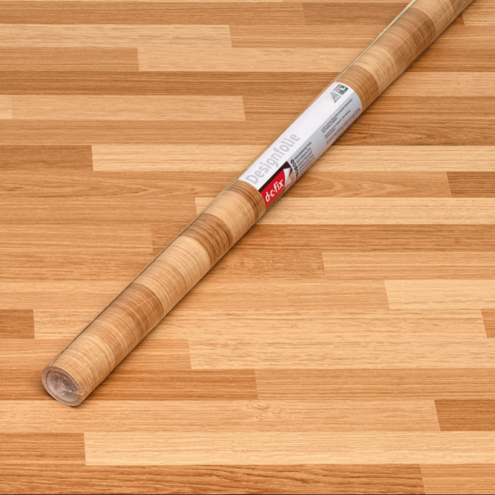 Modern butcher block adhesive vinyl d-c-fix roll