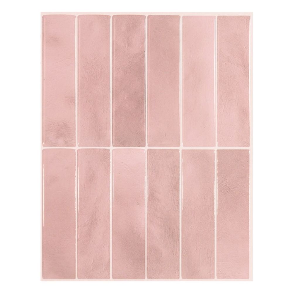 Morocco Rabat pink stacked subway tile