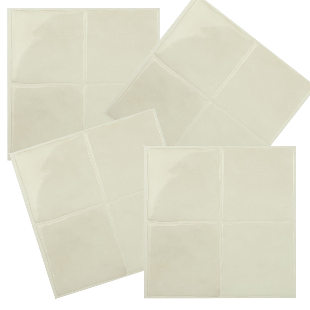 Zellige Oia Beige White | Self-adhesive 3D Tiles