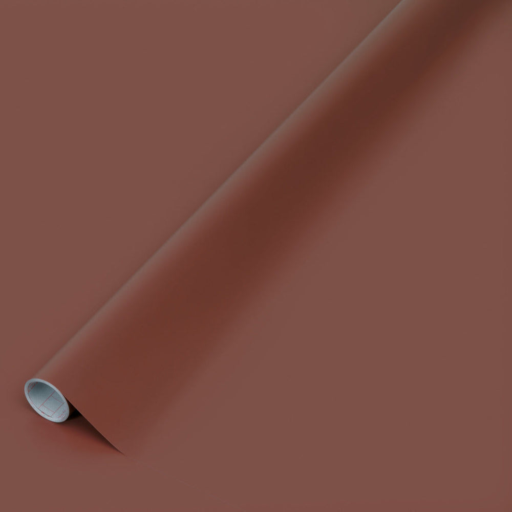 rusty red adhesive vinyl roll