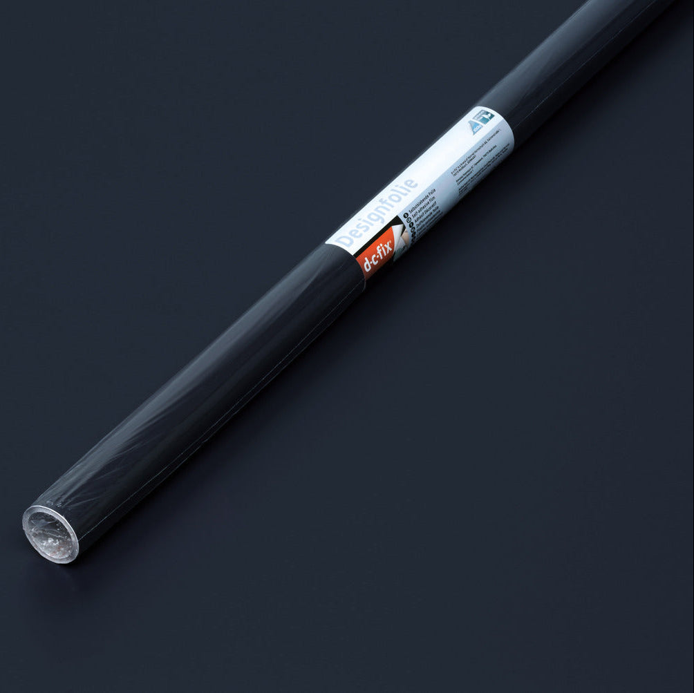 midnight navy blue matte adhesive vinyl d-c-fix roll