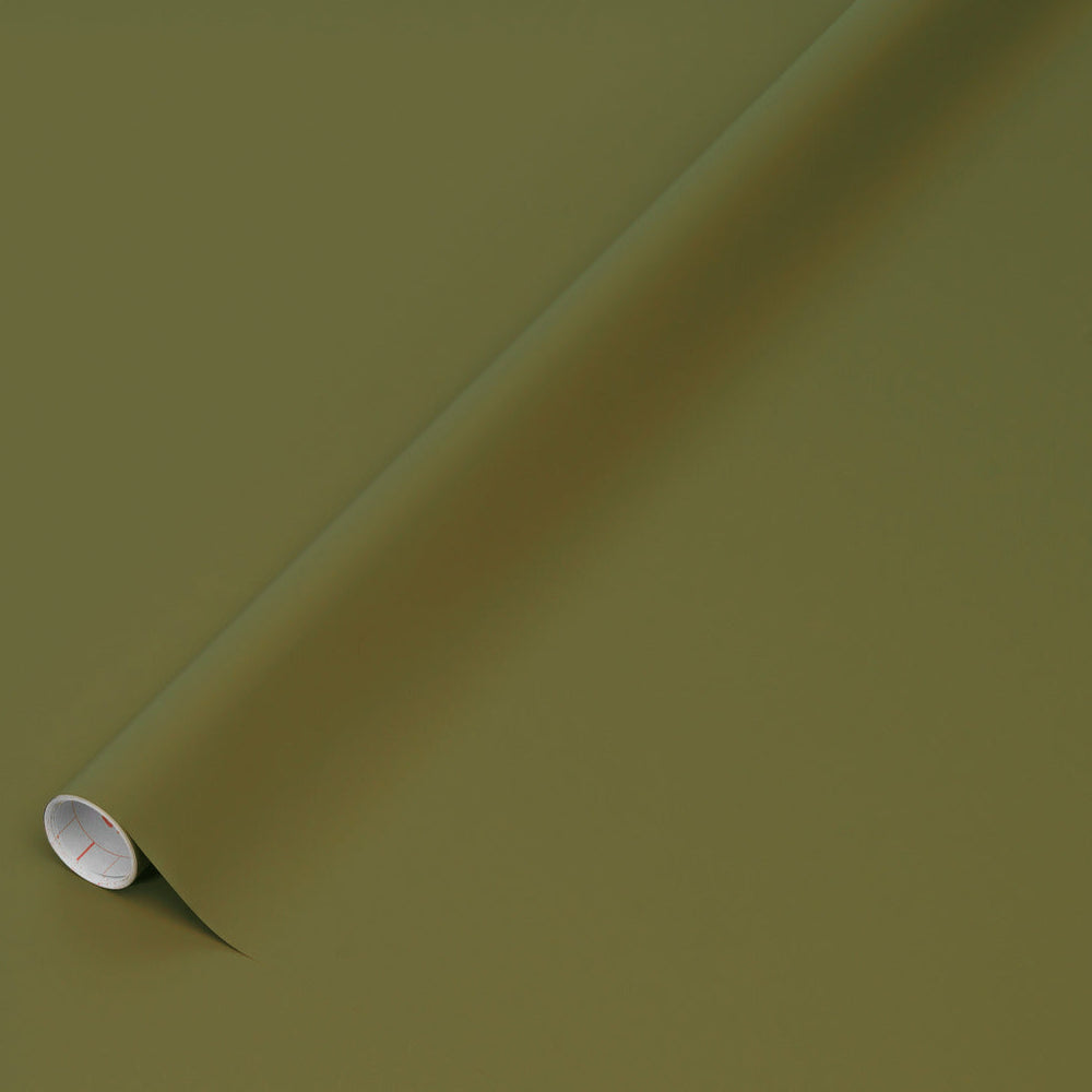 olive matte adhesive vinyl roll