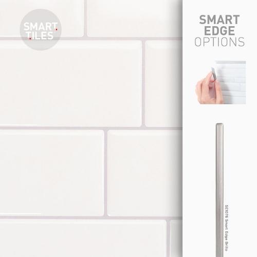 Metro Campagnola White | Self-adhesive 3D Tiles