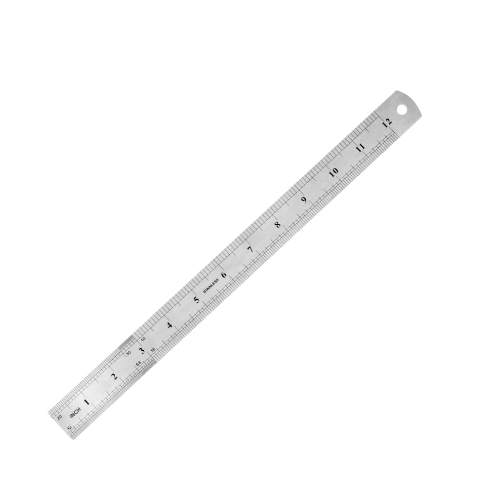 30cm / 12inch Metal Edge Ruler | Stainless Steel