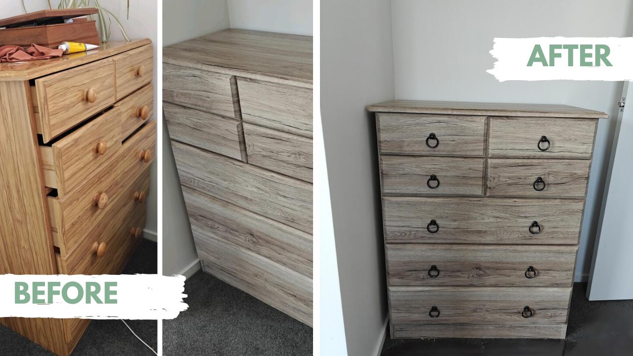 before and after drawers adhesive vinyl sanremo oak