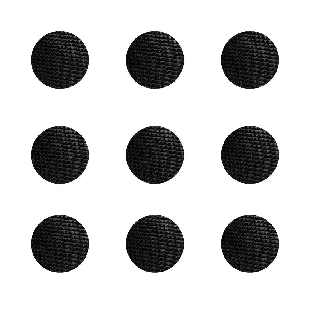 Black anti-slip grip dots stickers