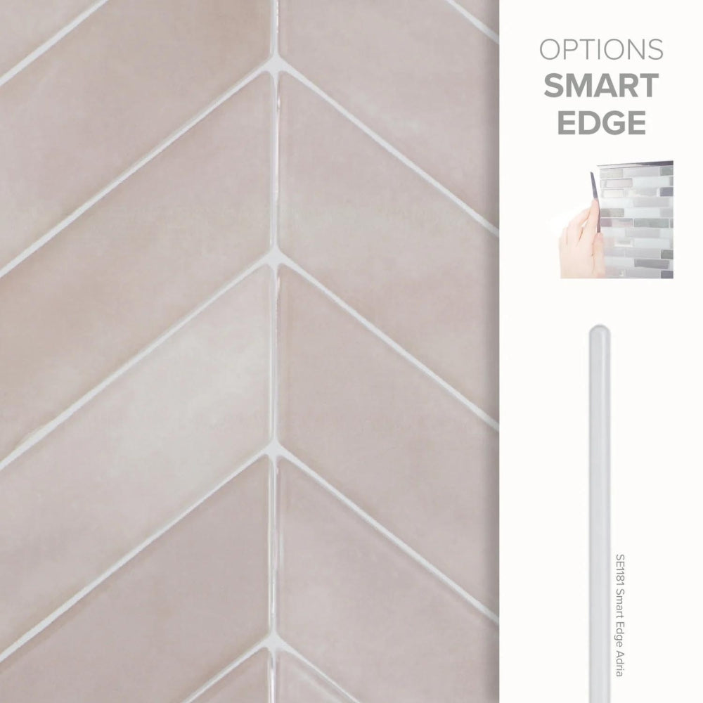 Chevron Viby Pink | Self-adhesive 3D Tiles