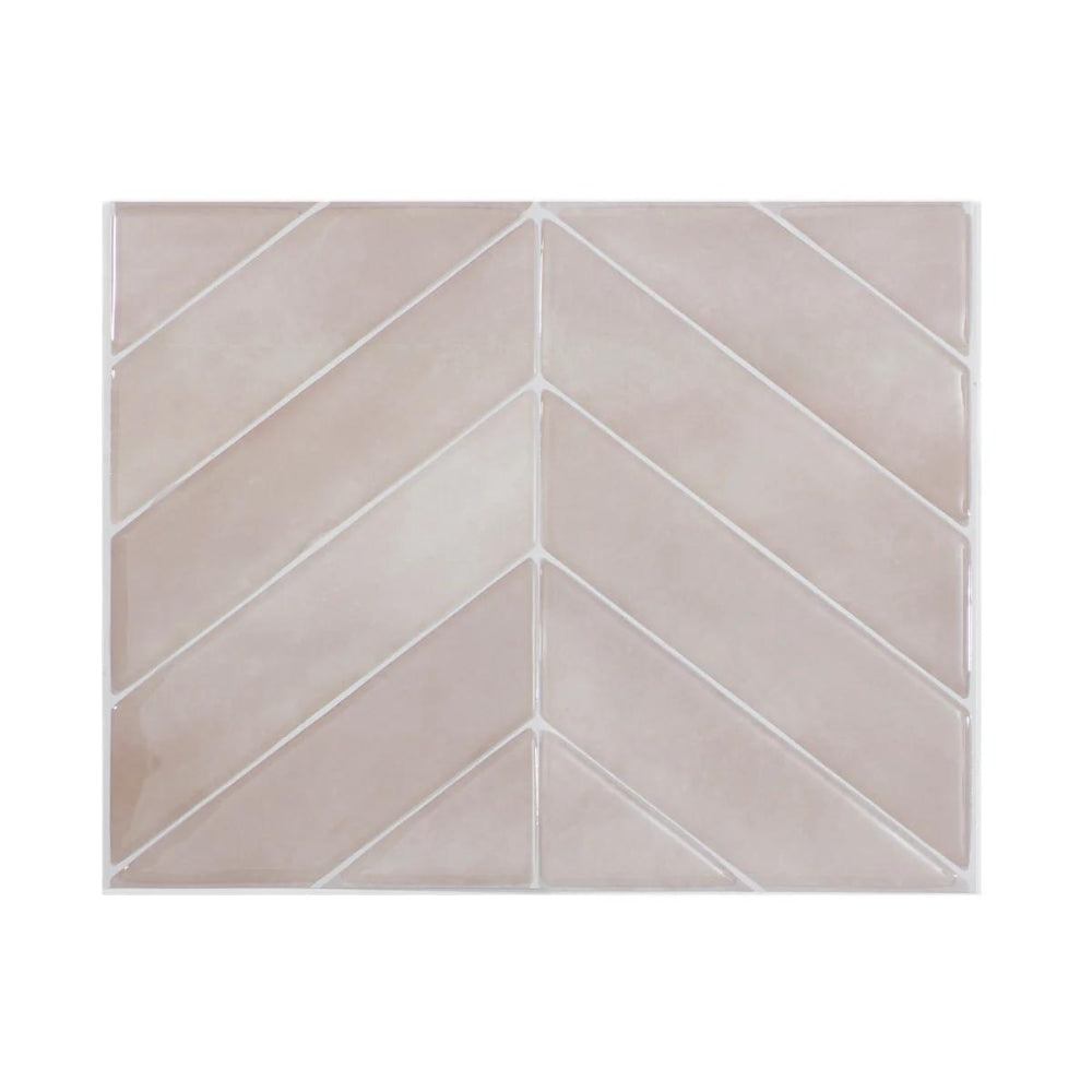 Chevron Viby Pink | Self-adhesive 3D Tiles