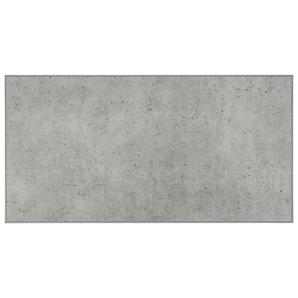 Grey concrete stick on tiles in kichen
