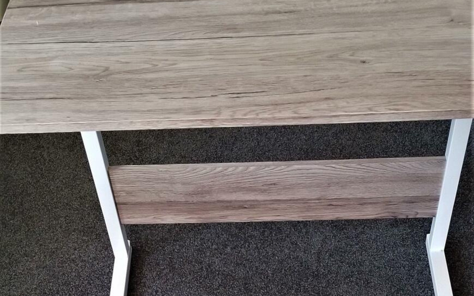 customer photo adhesive vinyl desk sanremo oak