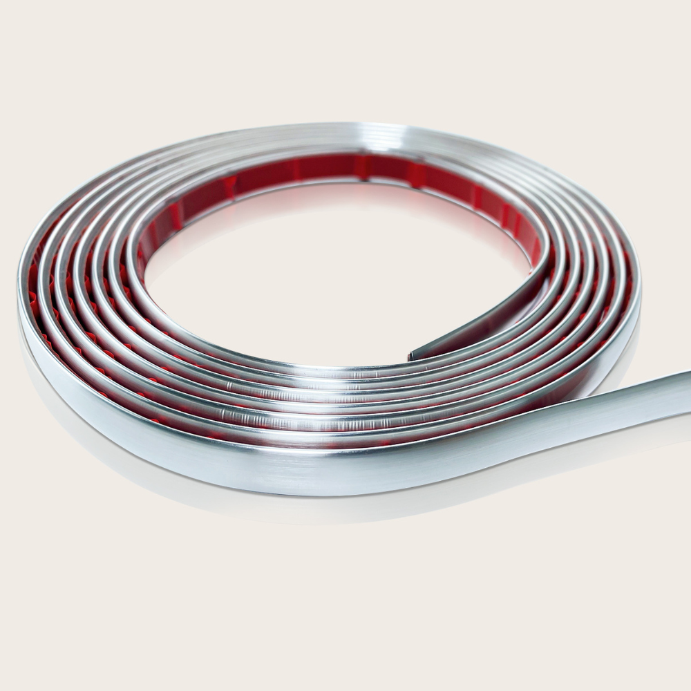 Silver edge trim from Peel and Stick Hub