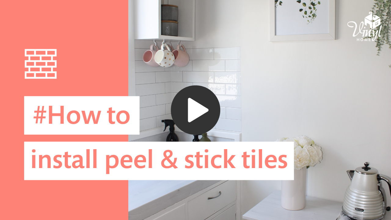 thumb of How to install peel and stick tiles