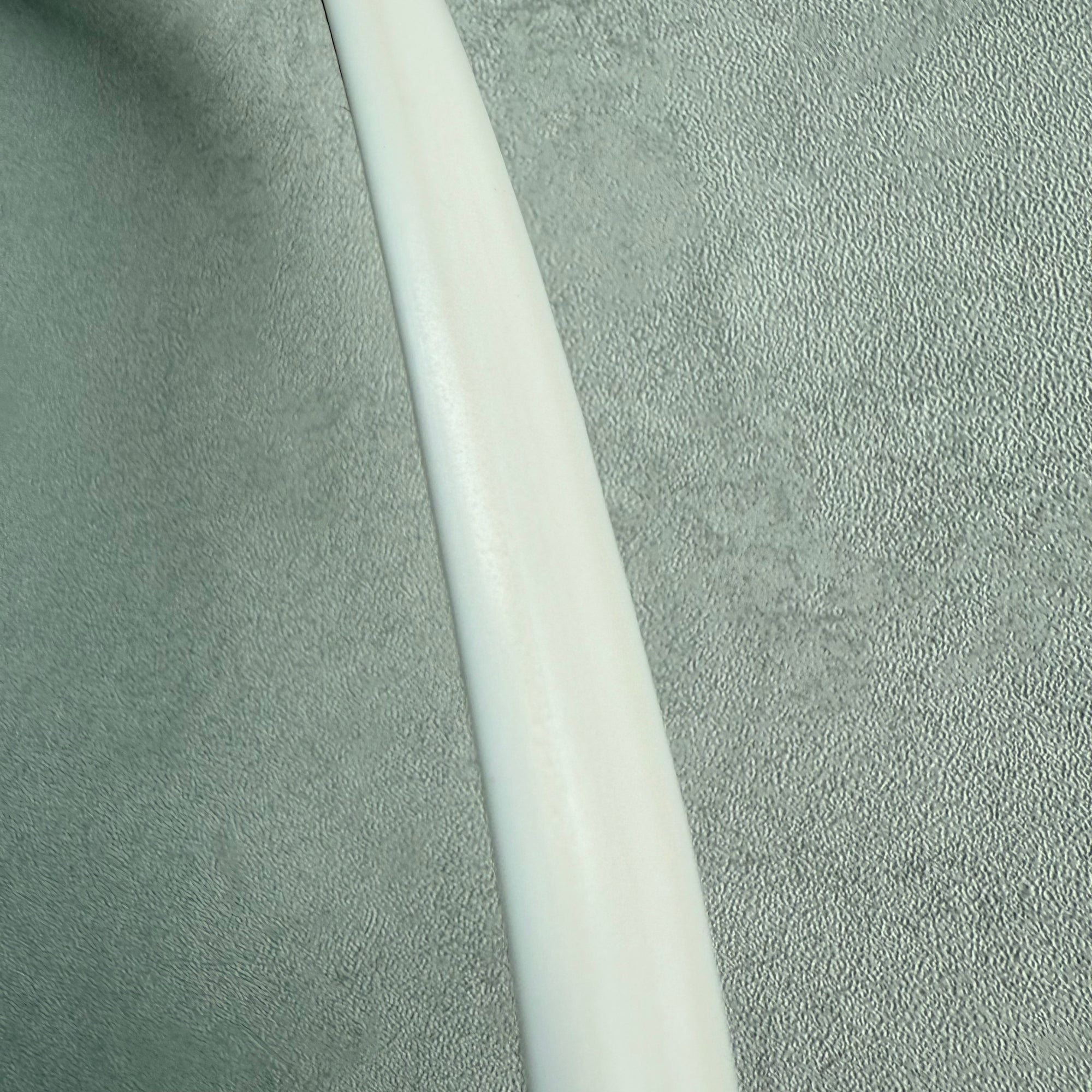White edge trim from peel and stick hub