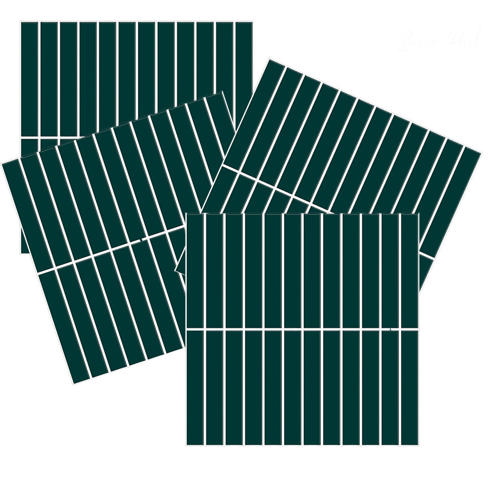 4-pack of green kit kat tiles