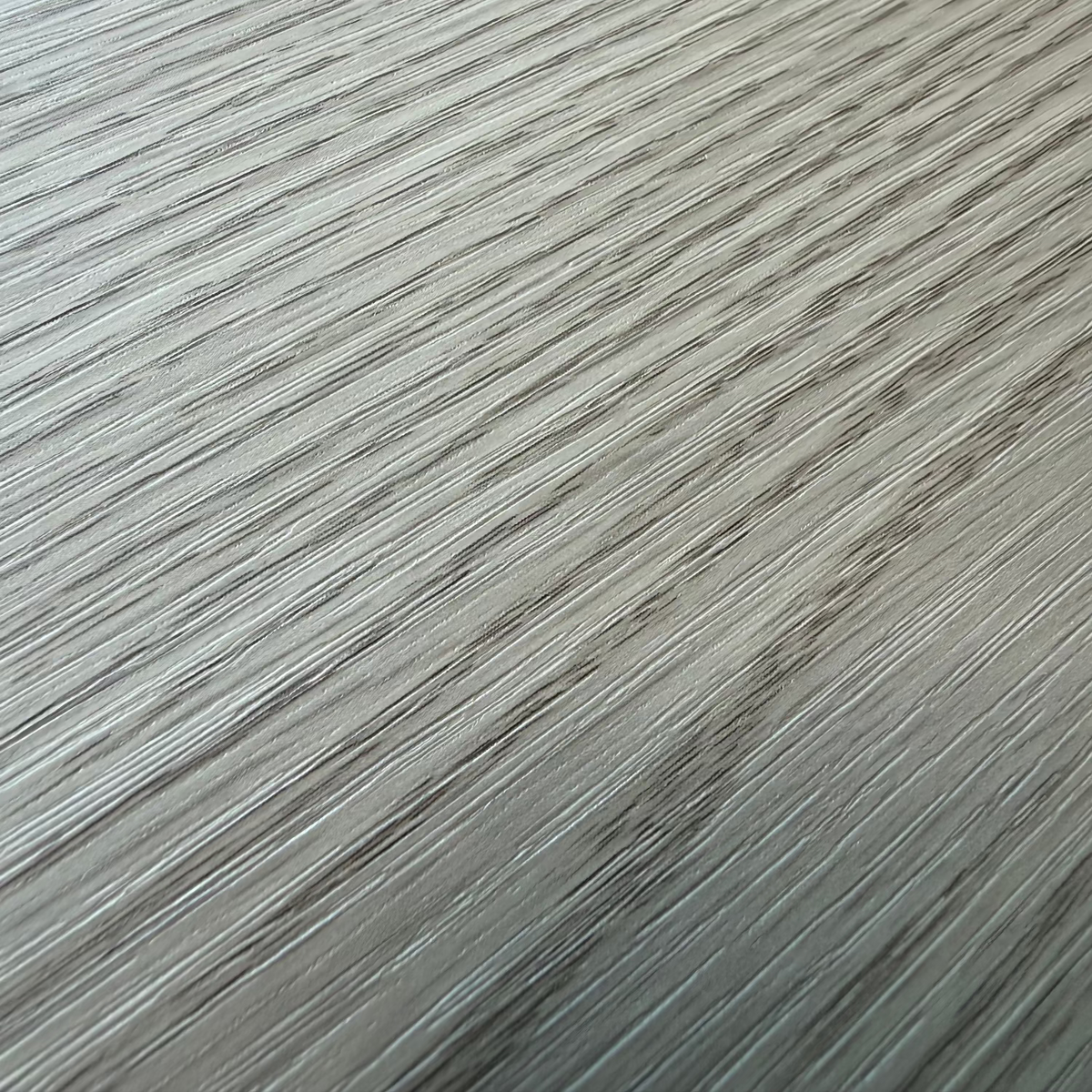 Close-up of oak edge grain lime adhesive vinyl
