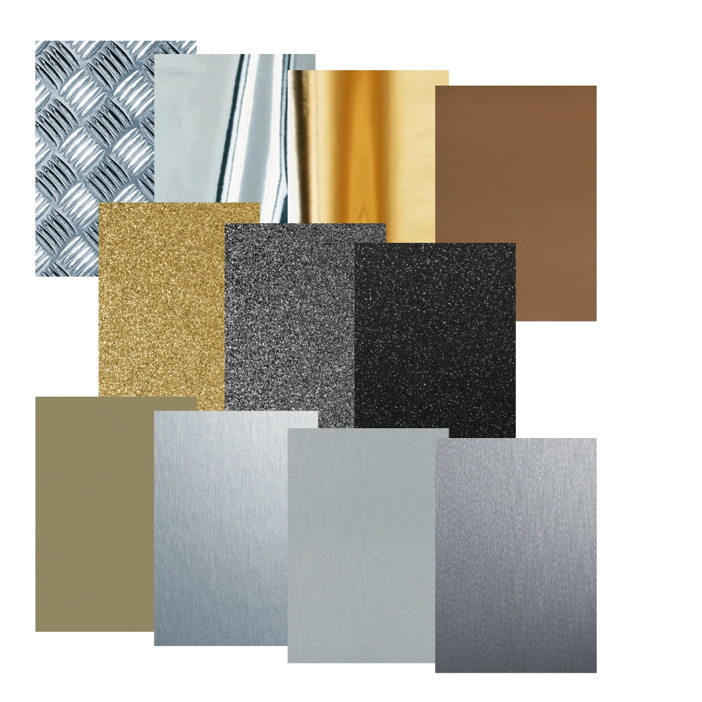 Metallic Sample Pack Adhesive Vinyl