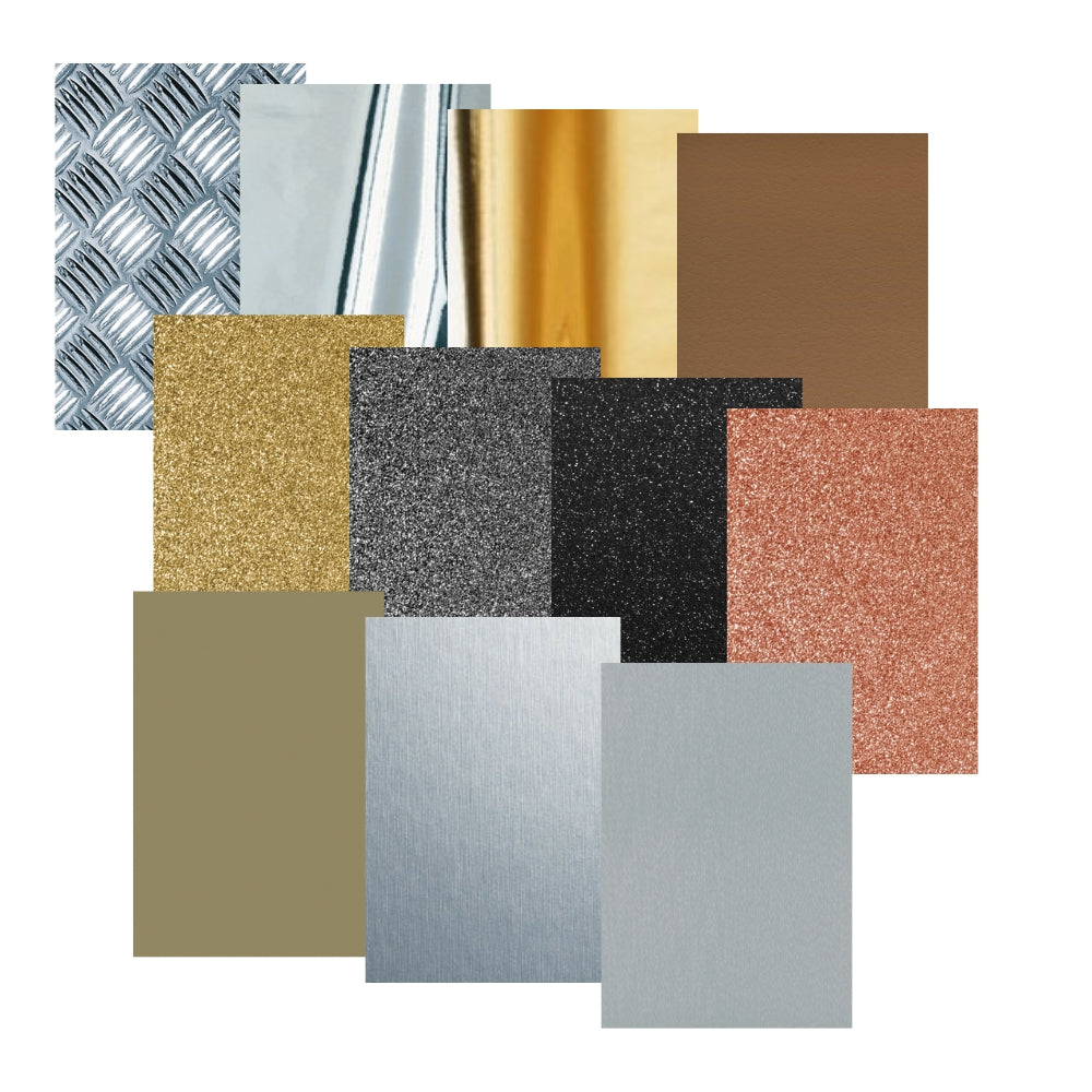 Metallic Sample Pack Adhesive Vinyl