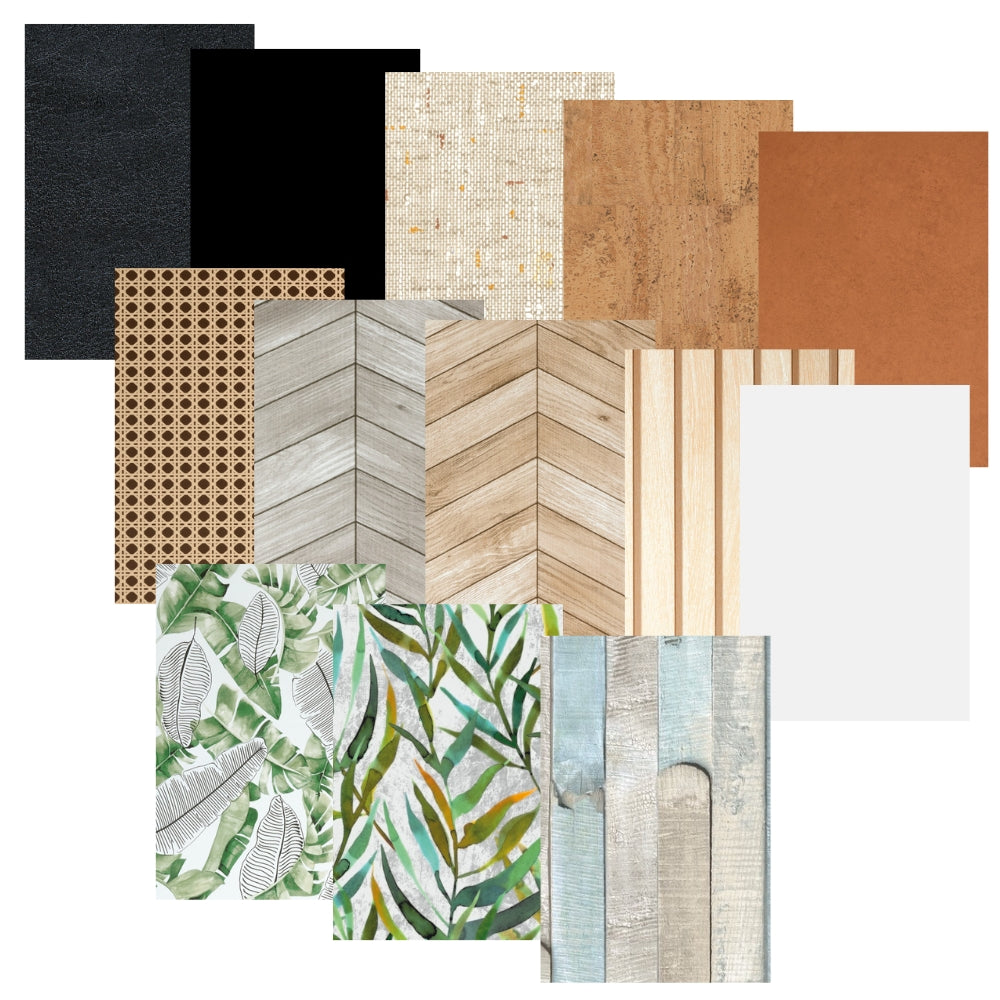 Sample pack special effect and pattern adhesive vinyl