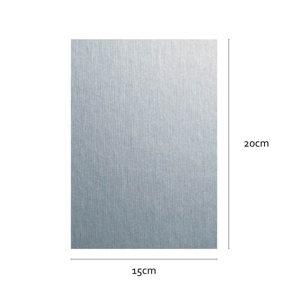 sample silver adhesive vinyl