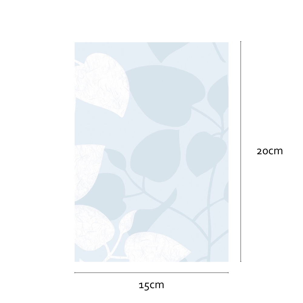 Sample size of Amena static cling window film
