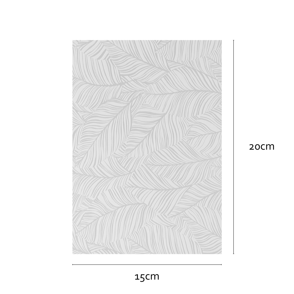 Sample size of Blado static cling window film