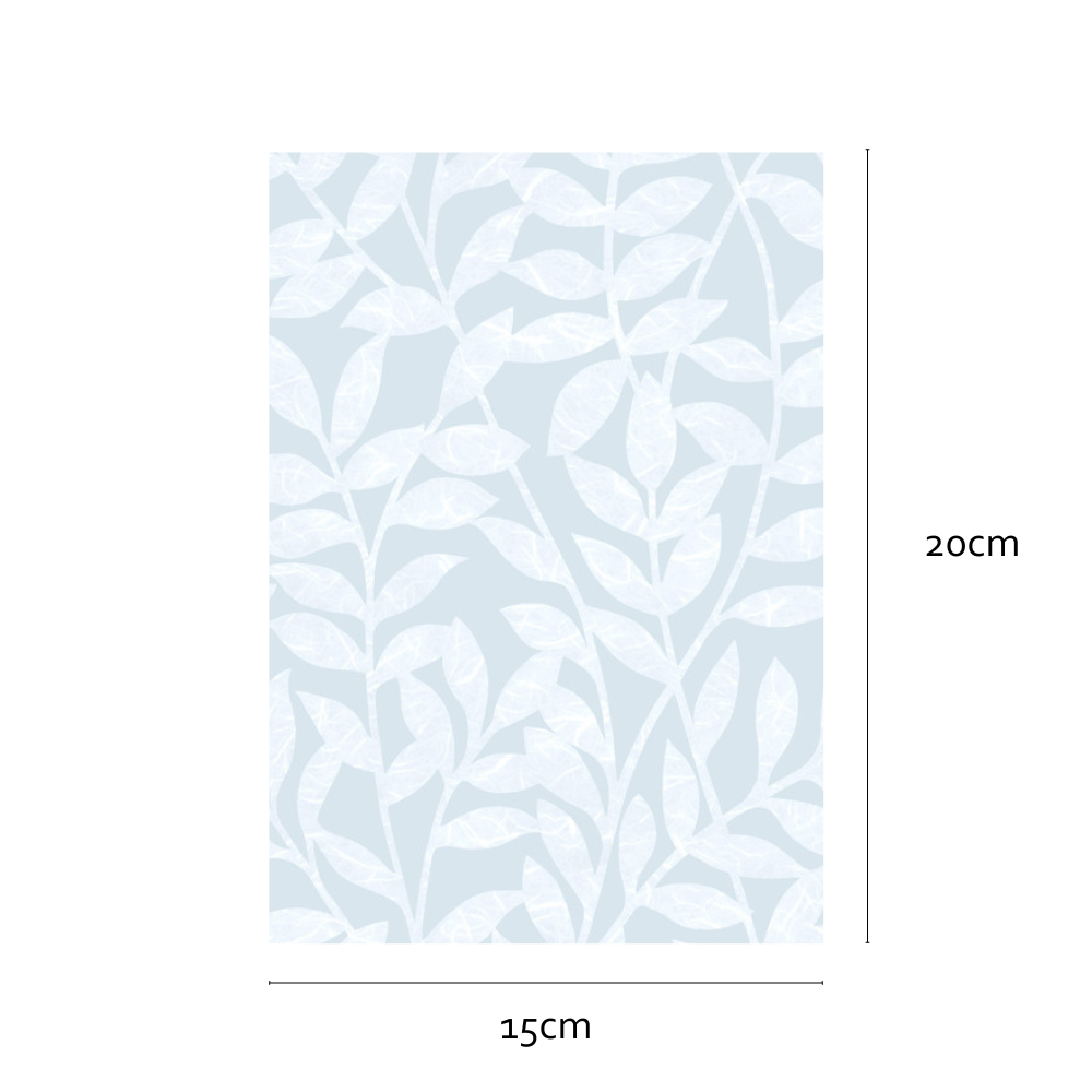 Sample size of Jane static cling window film