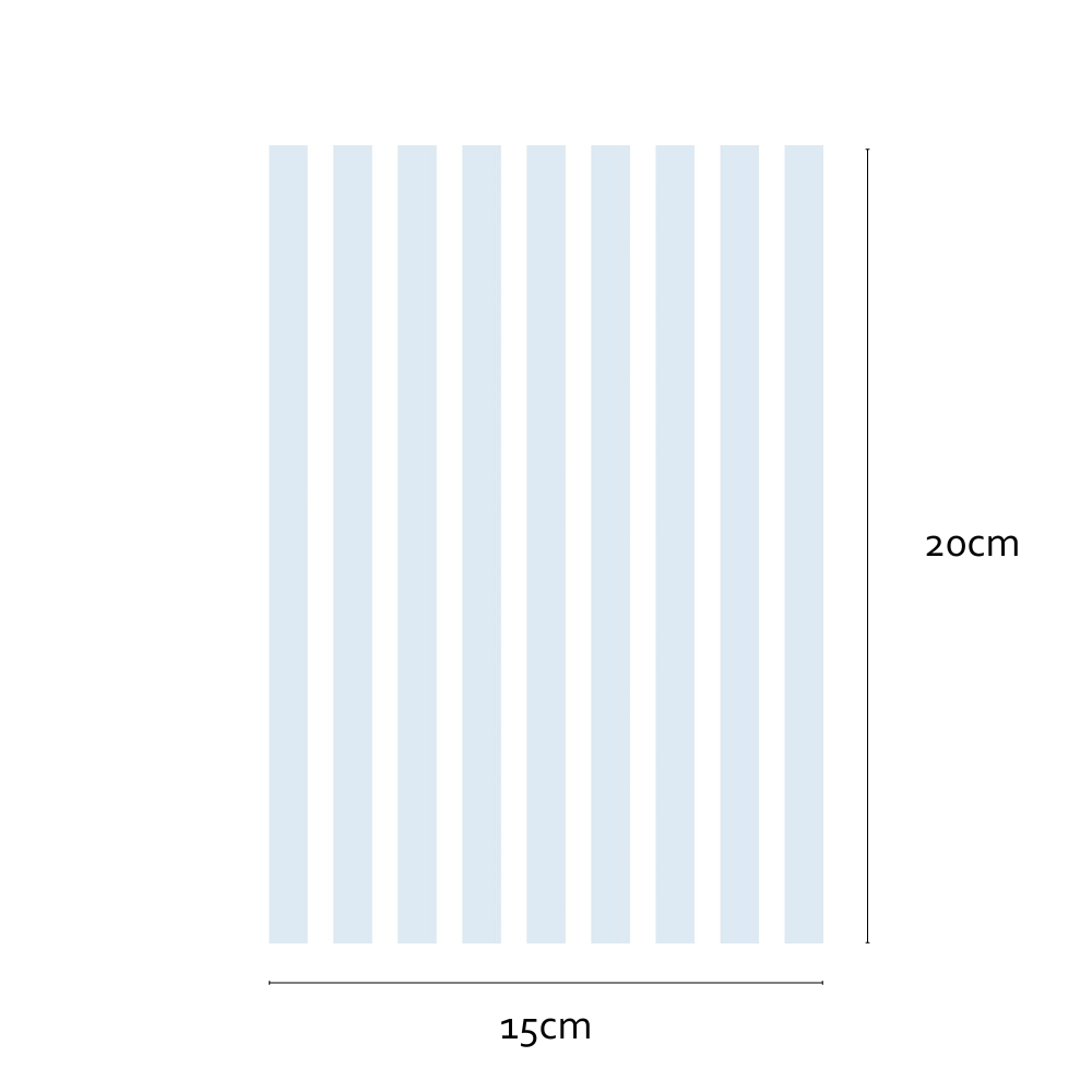 Sample size of Linia static cling window film