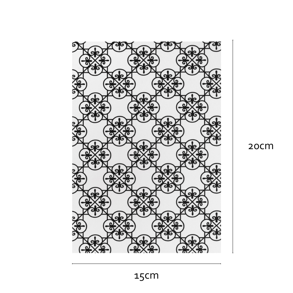Sample size of Recinto static cling window film