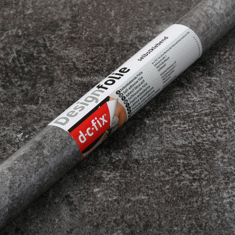 Slate grey adhesive vinyl d-c-fix roll