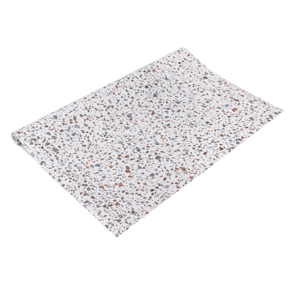 Terrazzo adhesive vinyl roll