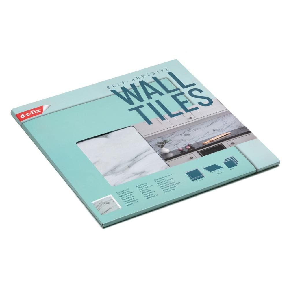 Premium Marble | Wet Room Vinyl Wall Tiles - 6 Pack 30.5cm x 30.5cm