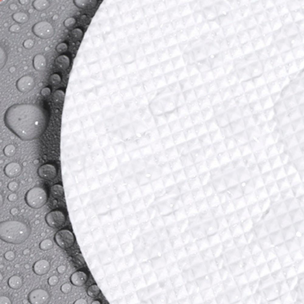 Water resistant white anti-slip grip dots