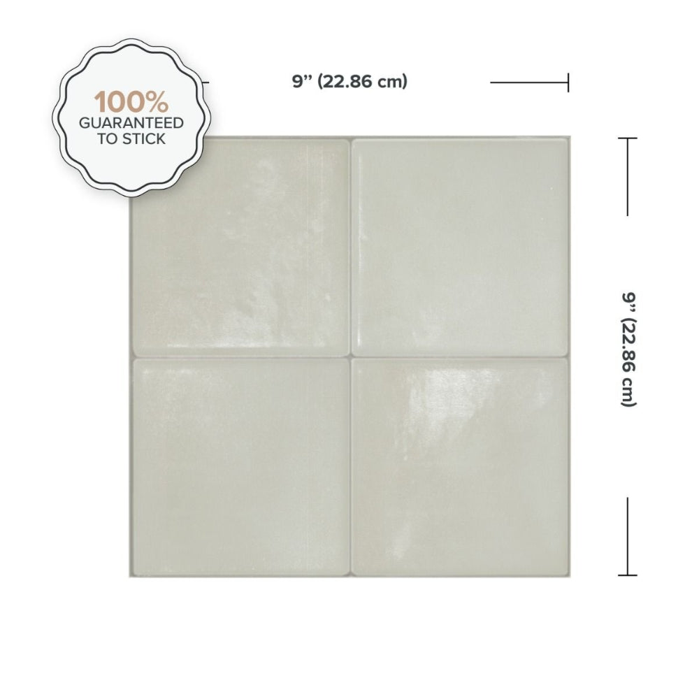 Zellige Zagora Beige | Self-adhesive 3D Tiles