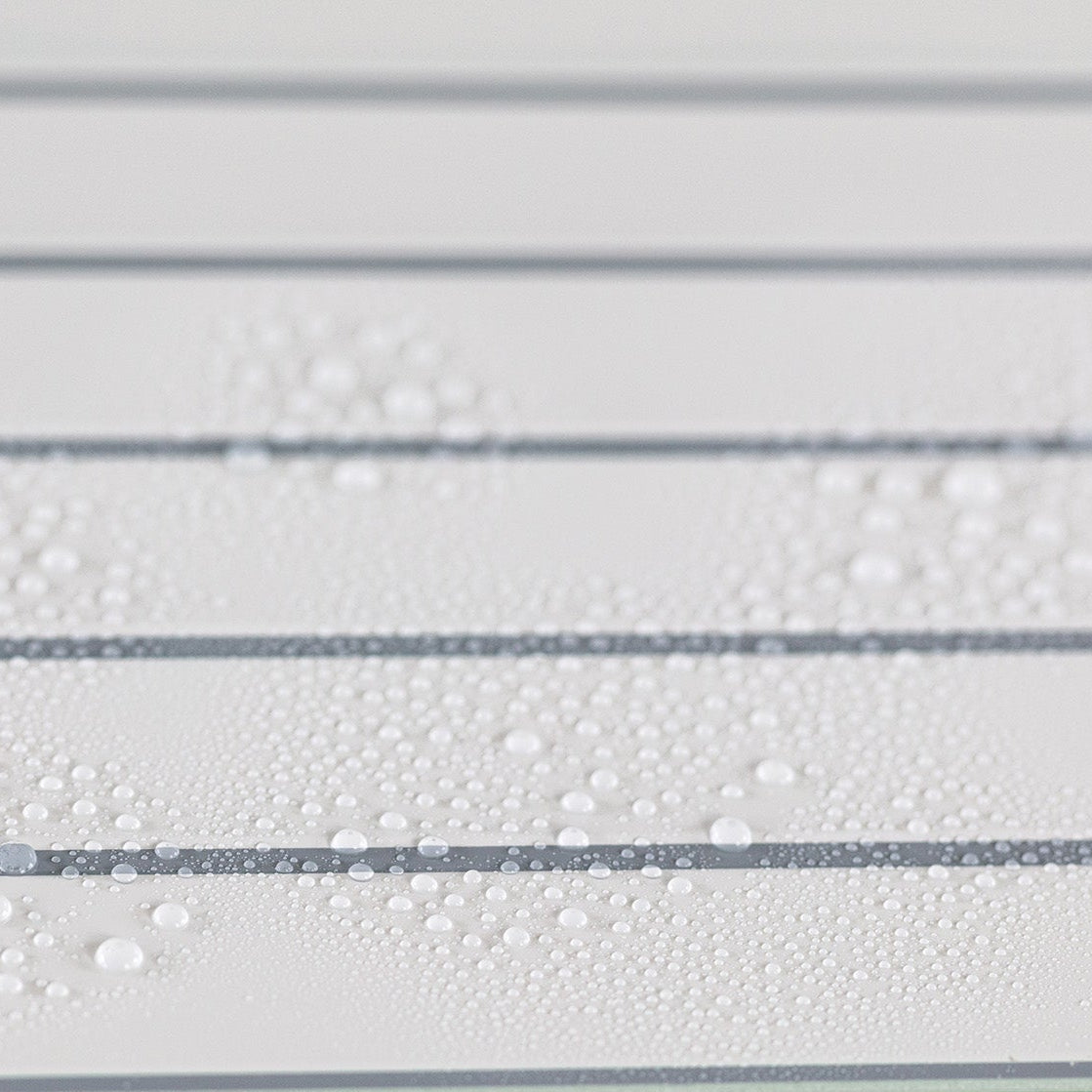 Waterproof white kit kat tiles