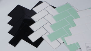 herringbone tiles collection