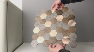 hexagon composite tiles