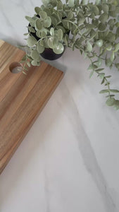 Close up video of Alpine white marble matte adhesive vinyl