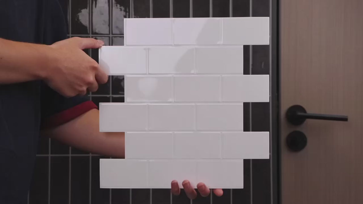 How to install peel and stick quality tiles